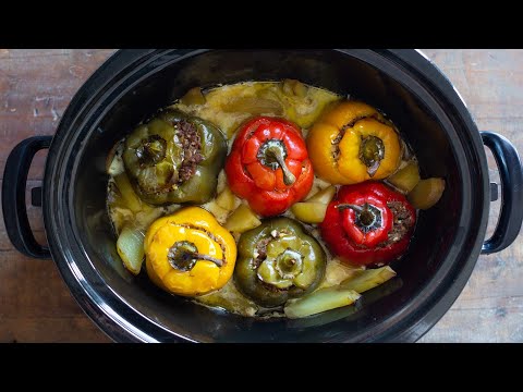 Slow-Cooker Stuffed Peppers
