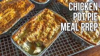 Chicken Pot Pie Meal Prep / Pastel de Pollo