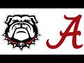 2020 #3 Georgia at #2 Alabama (Highlights)