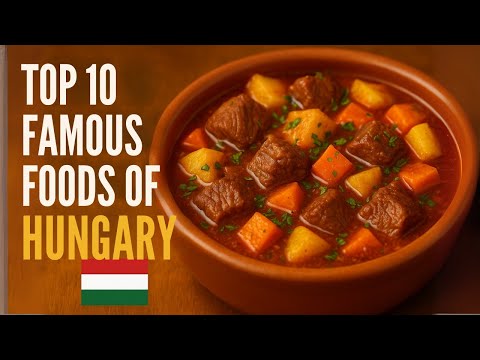Top 10 Popular Foods in Hungary | Must Try Hungarian Street Food