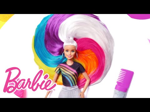 Barbie Rainbow Sparkle Hair Doll Barbie Dolls Accessories Fashion Dolls Jordan Amman Buy Review