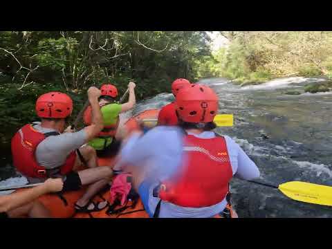 Rafting on Cetina River, Croatia