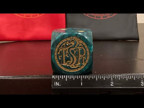 Largest Authentic TSR Produced Dice! - from the creators of Dungeons and Dragons