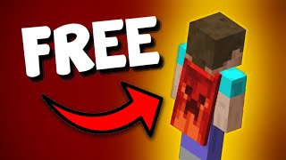 How to get FREE Capes in Minecraft (Real) #shorts