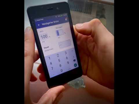 Omnipod DASH Insulinmanagementsystem: Der Bolusrechner