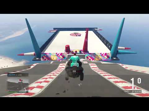 mega rampa 99999999999% imposible!!  Parte 2/2 Grand Theft Auto