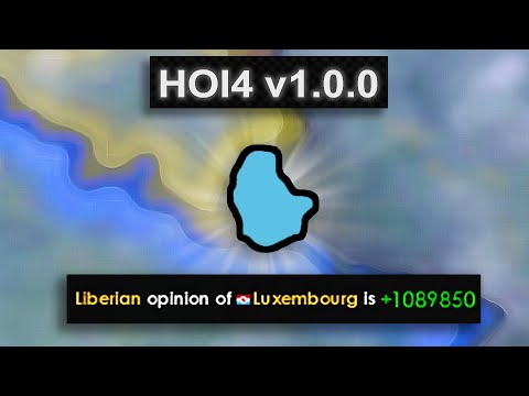 Luxembourg World Conquest in The Release Version of HOI4