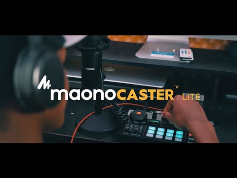 Maonocaster Lite AM200S1 Portable ALL-IN-ONE Podcast Production Studio