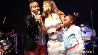 Season 3 Mary Mary Sings With Daughter, Krista Campbell At Concert In Atlanta.