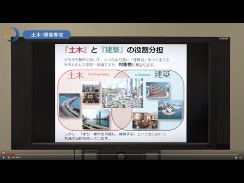 情報システム学科 土木・環境専攻