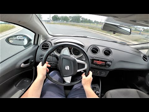 Seat Ibiza IV 1.6tdi 90HP (2010) Pure POV Test Drive & Acceleration 0-100 | 4K #131