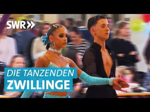 13-jährige Zwillinge starten bei den lateinamerikanischen Paartanz Meisterschaften in Stuttgart