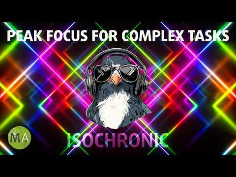Deep Focus Drum and Bass Pigeon Mix with Beta Wave Isochronic Tones