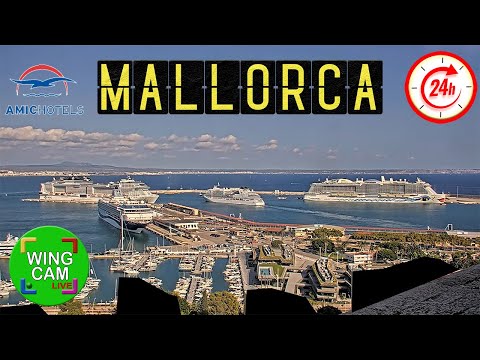 LIVE WEBCAM PALMA DE MALLORCA - PORT | AIRPORT | CITY | BEACH
