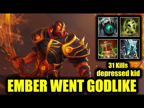 🔥 EMBER WENT BEYOND GODLIKE - depressed kid - 31 Kills - Dota 2 Pro Game Highlights