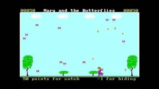 Mary and the Butterflies (demo) for the TRS-80 CoCo