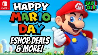 MAR10 DAY 2024! NEW Nintendo Switch ESHOP Sale, MARIO DAY Events + More!