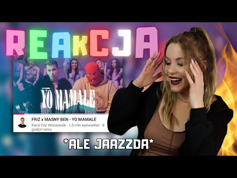 FRIZ x MASNY BEN - YO MAMALE *reakcja*🔥