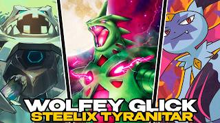 O PODEROSO TIME DE @WolfeyVGC ! MEGA STEELIX + MEGA TYRANITAR DESTRUINDO TUDO!
