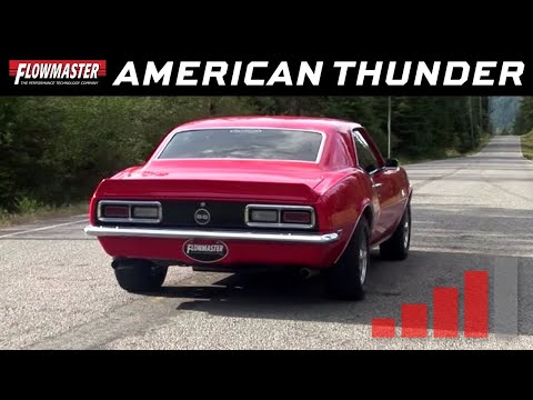 1967-74 Camaro, Firebird, 1968-74 Nova - American Thunder Exhaust System 17104, 817104