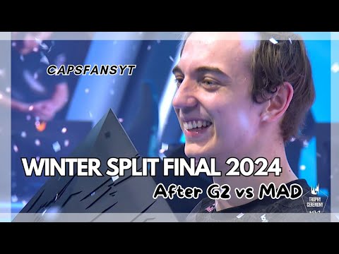 Caps at the LEC Winter Finals 2024
