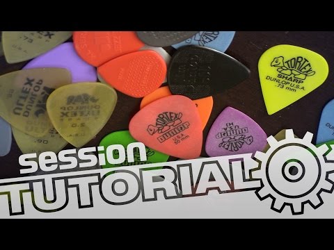 Plektrum, Plec, Pick & Plättchen - Wie finde ich das richtige für mich? | session Tutorial