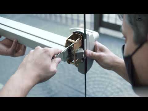 GAAB LOCKS Panic Exit Device Glass doors (double-leaf)