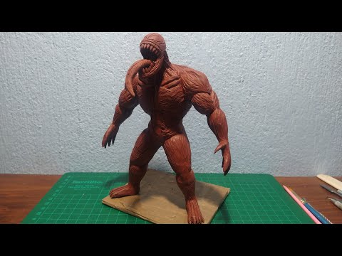 Escultura de Venom con plastilina | Timelapse