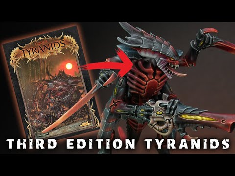 Painting a Tyranid Inspired by this CLASSIC Art!
