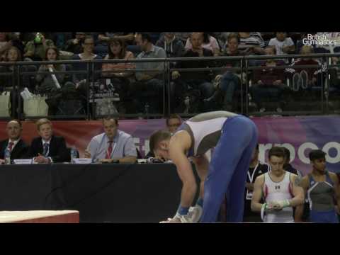 Dominick Cunningham High Bar Men's Masters 2017 British Gymnastics Championships