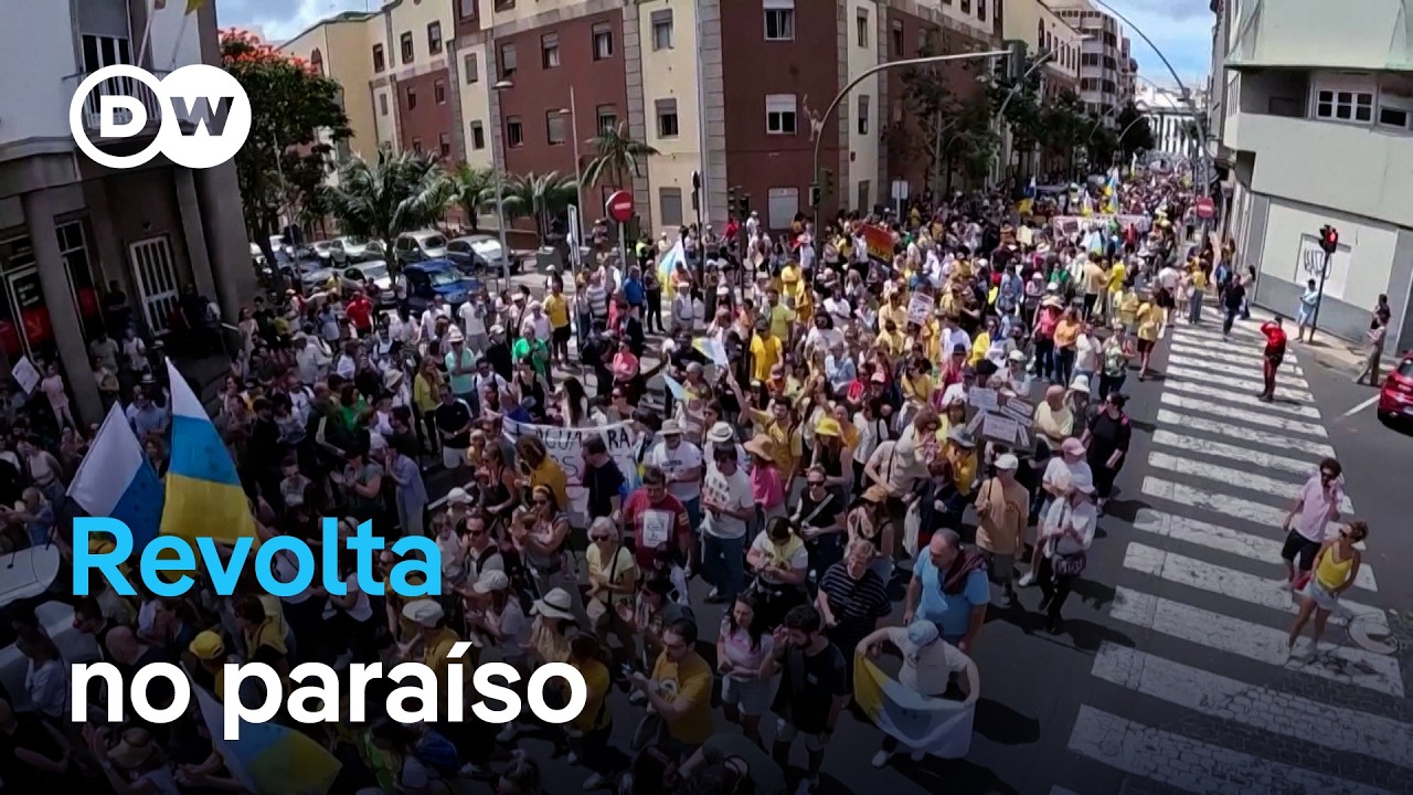 Ilhas espanholas se levantam contra o turismo de massa