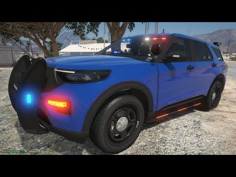 GTA 5 Live PD - Unmarked 2020 Ford Explorer - Blaine County Sheriff (LSPDFR)