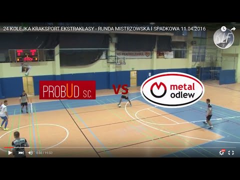 24 KOLEJKA KRAKSPORT EKSTRAKLASY - RUNDA MISTRZOWSKA I SPADKOWA 11.04.2016