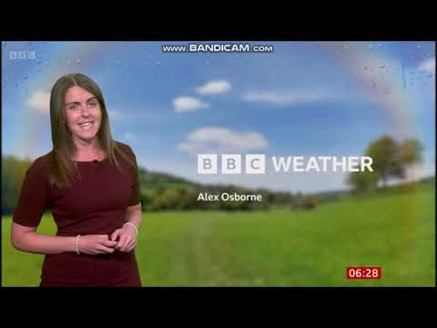 [HD] Alex Osbourne BBC ONE Points West weather August 25th 2023 - 60 FPS