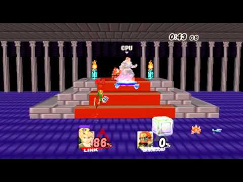 Zelda II North Palace [brawl stage hack]