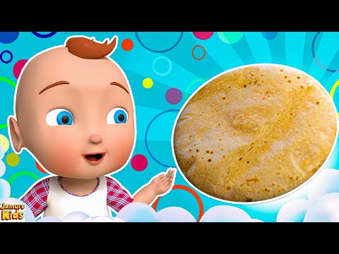 Mummy Ki Roti Gol Gol l मम्मी की रोटी गोल गोल I Hindi Nursery Rhymes | Jamure Kids