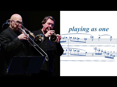 Trombone and Trumpet Gods On Stage | Joe Alessi, Matthias Höfs and Spanish Brass play "Sighisoara"