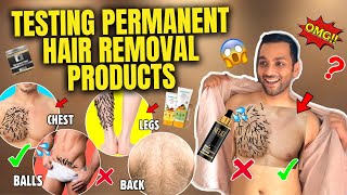 TESTING PERMANENT HAIR REMOVAL PRODUCTS  Hair Remo