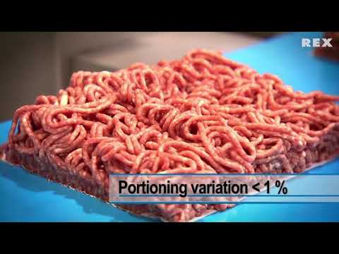 REX-Technologie - Hackfleischportionierline RHP 240 - Minced meat portioning lines