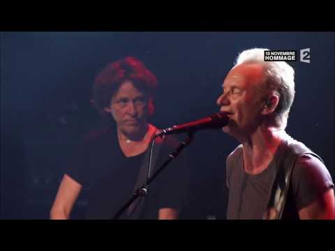 Sting Englishman in New York Live Le Bataclan Paris 2016