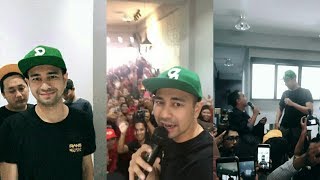 KESERUAN RAFFI AHMAD MEET AND GREET &amp; GRAND OPENING OUTLET AYAM AA RAFFI DI LOMBOK