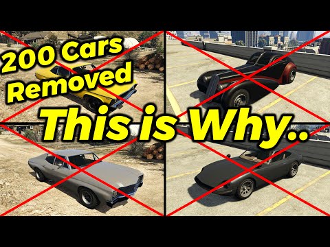 Rockstar Removed 200 Cars and This is Why... | This is Not an Improvement in GTA Online..