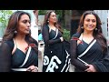Rani Mukerji Looks Gorgeous In Black Saree Bollywood Celebs Actress Oops Moments Camera Focus