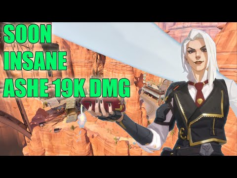 Soon  INSANE ASHE GAMEPLAY 19K DMG - TOP 500 OVERWATCH SEASON 22