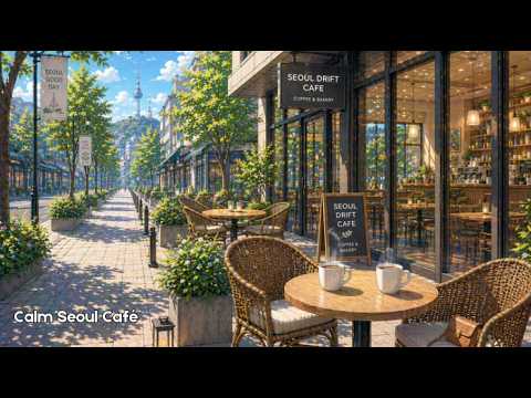 Calm Seoul Street Café | Chill Lofi Music for Work & Relaxation