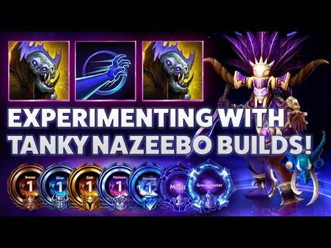 Nazeebo Gargantuan - EXPERIMENTING WITH TANKY NAZEEBO BUILDS! - Bronze 2 Grandmaster S2 2022