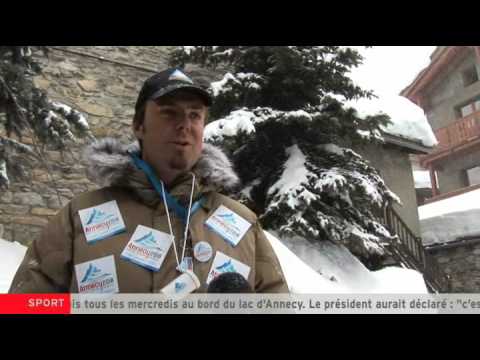 Antoine Dénériaz craque en pleine interview