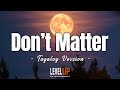 Don't Matter - Tagalog Version (Karaoke Version)