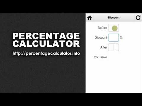 Percentage Calculator v1 PRO Video