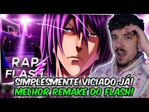 (FOI A MELHOR!) REAGINDO ao Rap do Murasakibara 2 (KNB) - A GRANDE MURALHA // Flash Beats | REACT